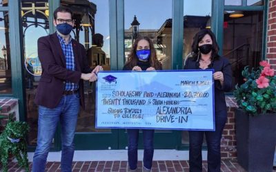 Alexandria Drive-In Donates $20K to Scholarship Fund